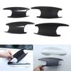 4pcs Outside Door Bowl Cup Cover Trims Anti-scratch Sticker Handle Protection Sticker For Mercedes-Benz GLB200 180 -