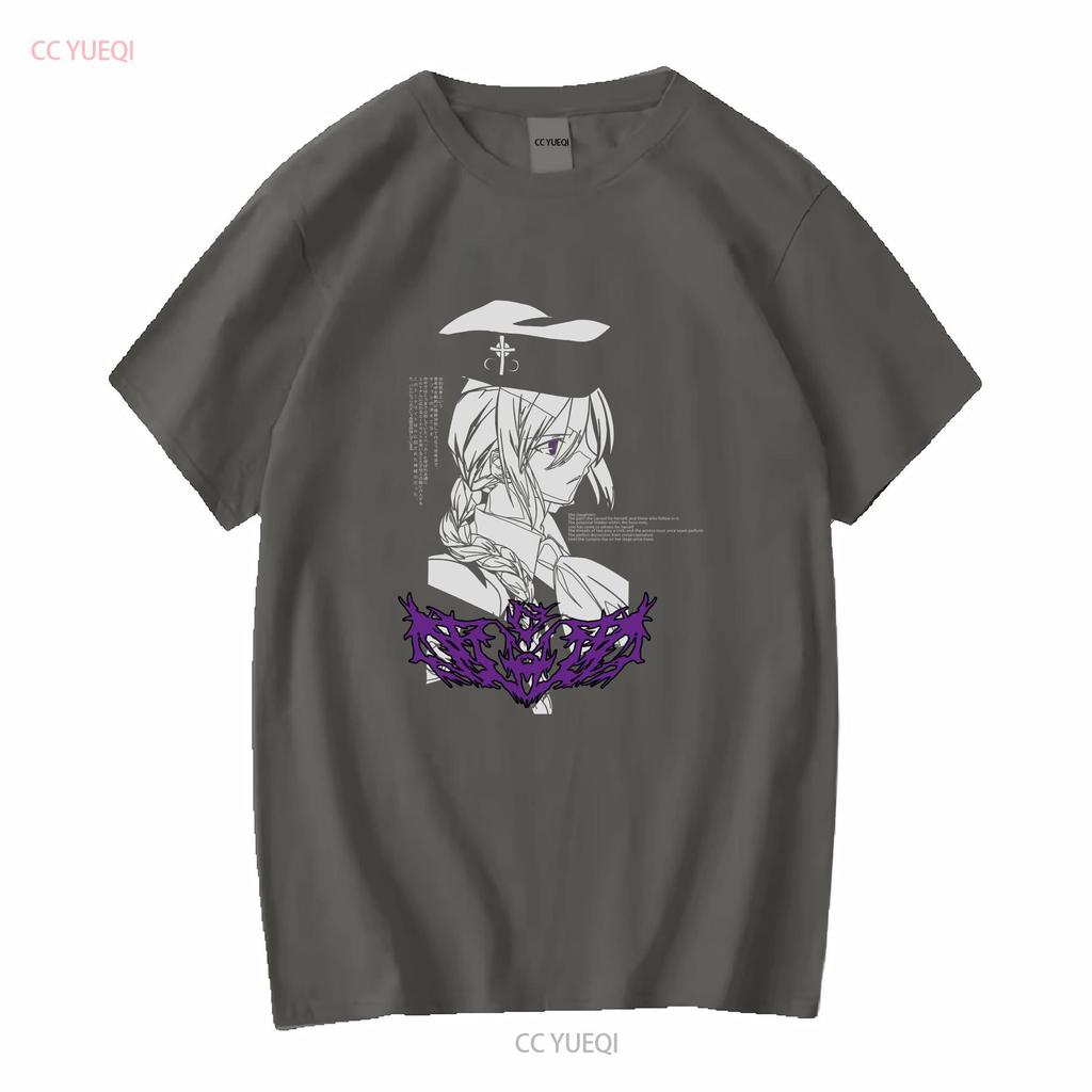 SION ELTNAM ATLASIA Melty Blood Tsukihime T Shirt Long or Short Sleeves Vintage Washed Homme Soft Fashion Top For Everyday Wear