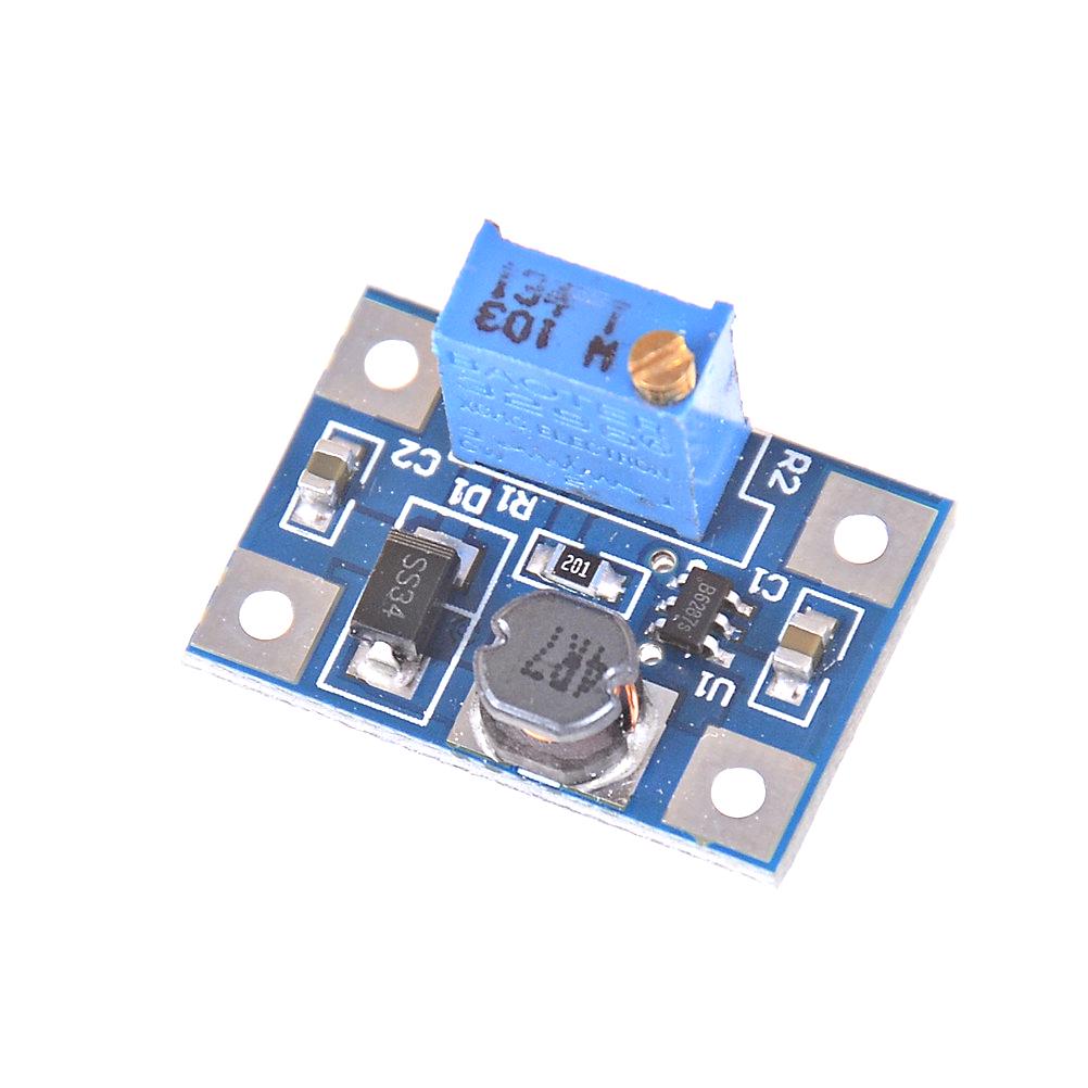 3Pcs dc-dc 5v//9v//12v//28v boost converter adjustable step up power ^supply mod ed