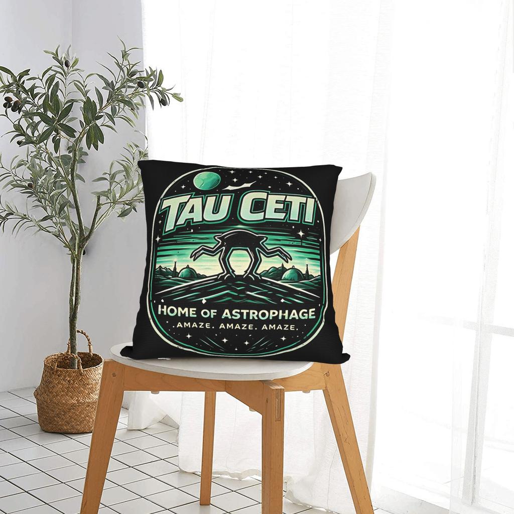 Project Hail Mary Tau Ceti Amaze Amaze Pillow Case Soft Pillow Cover Funny Cushion Cover For Living Room Bed Chair