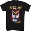 Gundam Galaxy XXXG-01H Heavyarms Vorder- und Rückseite Druck Erwachsenen Kurzarm T-Shirt Videospiel Grafik T-Shirts