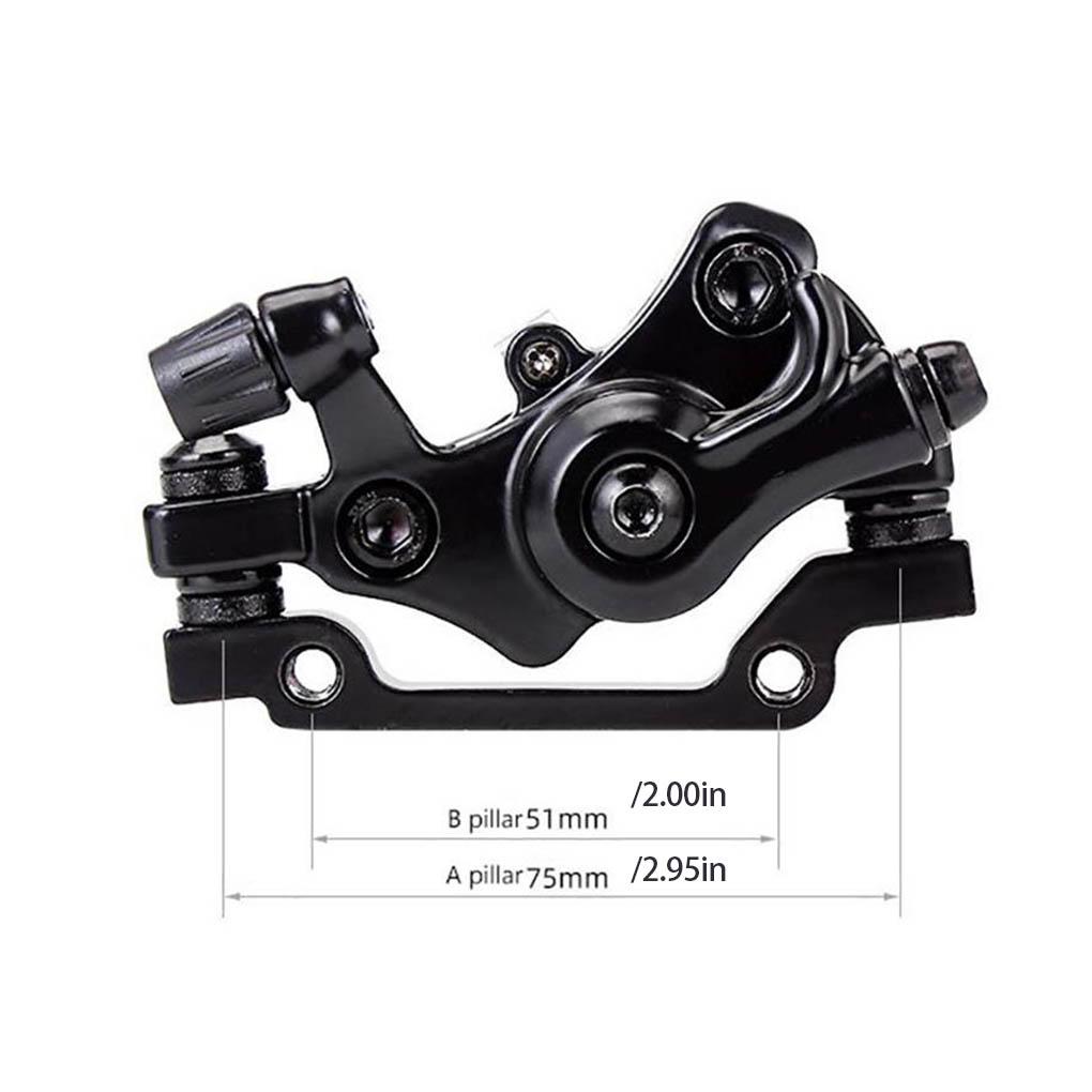 Fahrradbremse Wasserdicht Verschleißfest Scheibenbremse Professionell Rostfrei Luftkupplung Fahrrad Vorder-/Hinterradbremse Outdoor Ersatz