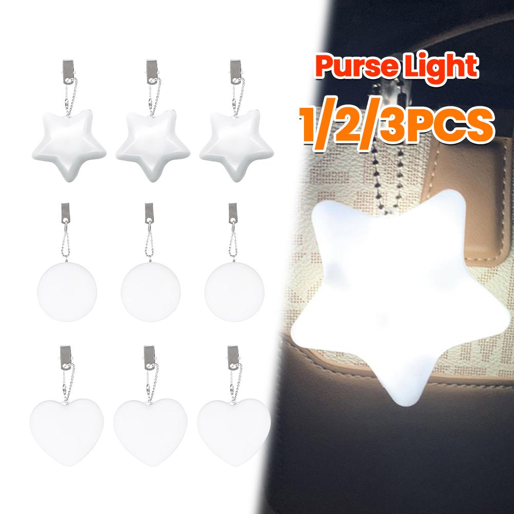 1/2/3 Stück LED Handtaschenlicht Sensor Berührung aktiviert LED Handtaschenlicht Tasche Lampe Licht Nachtlicht Bettlampe Beste Geschenke für Frauen Mama