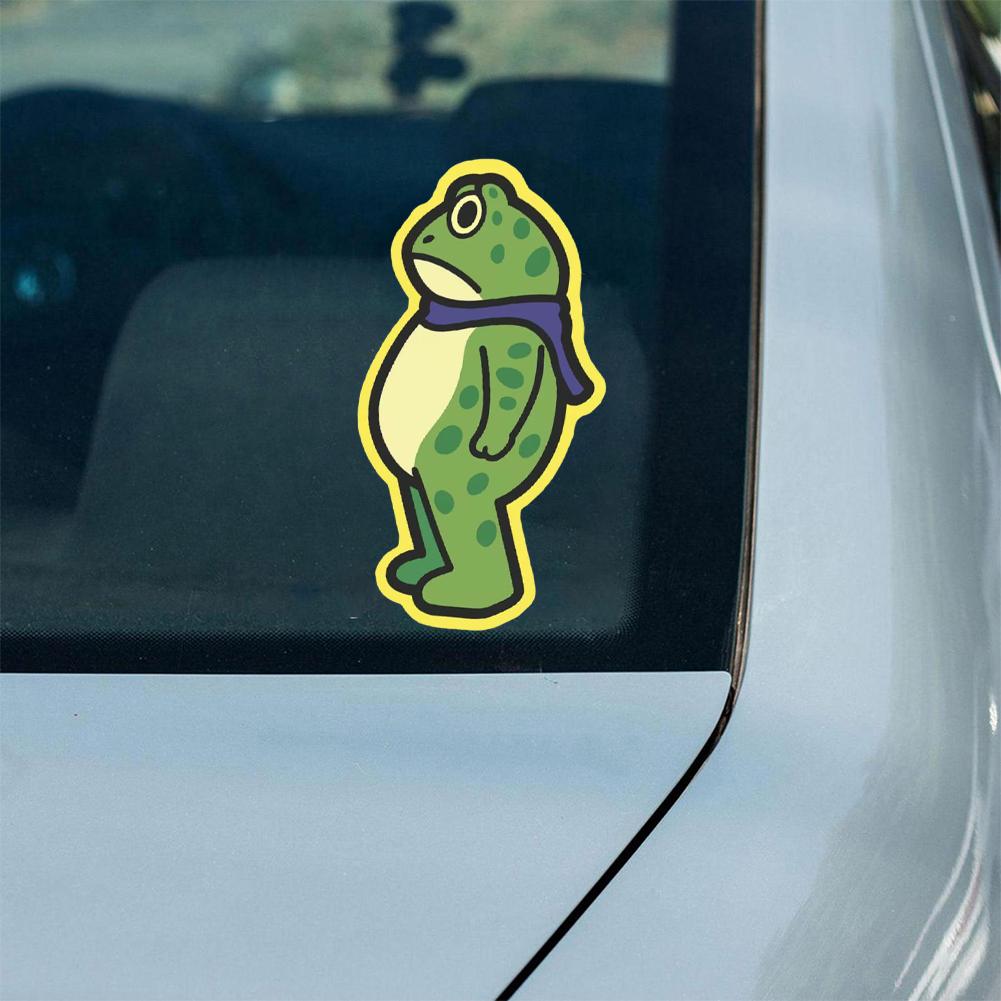 10PCS Frog Again The Machine Protest Stickers, Humor Fog Man Decals Bumper Sticker Decals for Car Window Laptop Water Bottles