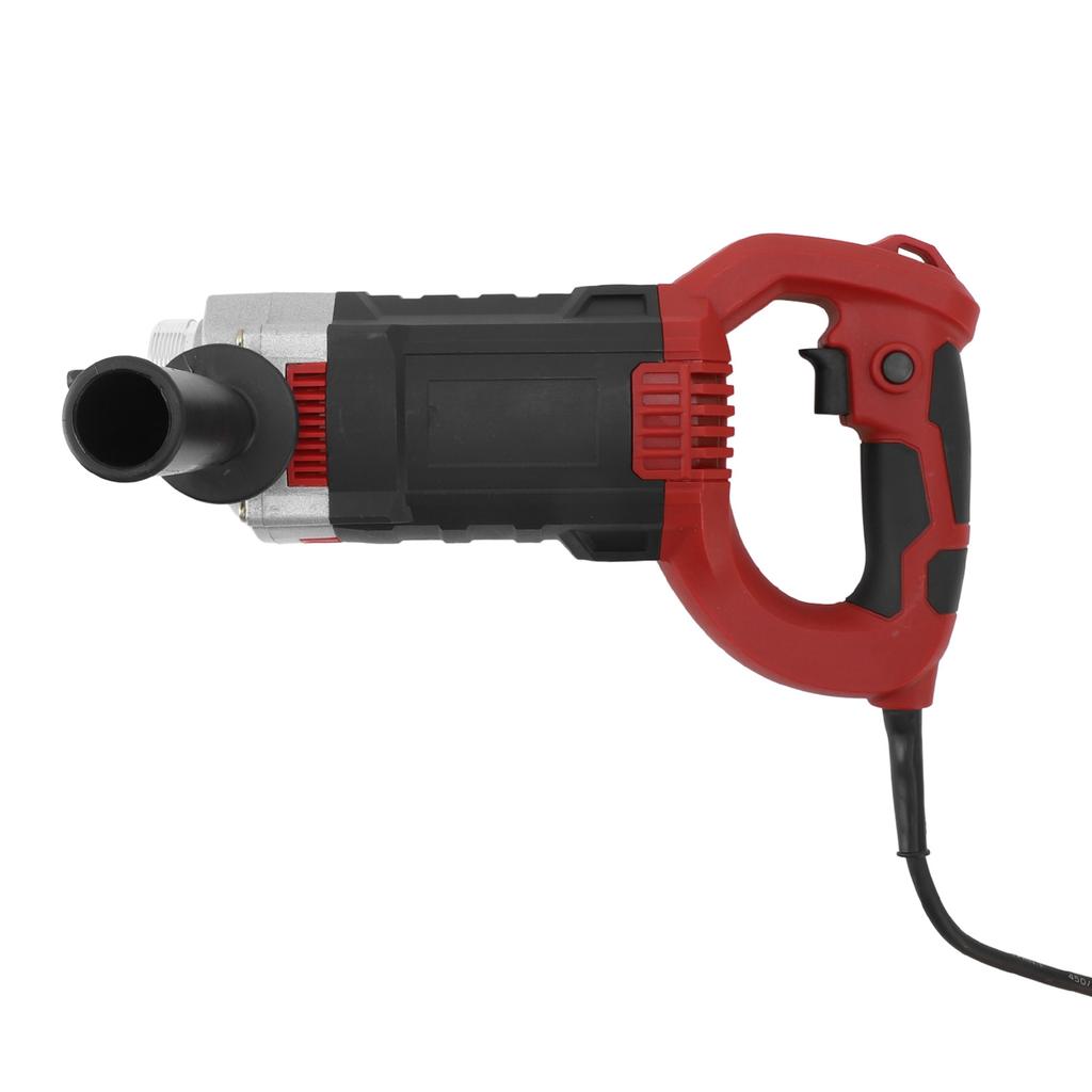 Handheld Concrete Vibrator with Lock Switch Button 5000RPM Sides Heat Dissipation Window Handheld