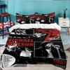 Jackson's Thriller 3PCS Bedding set,Ideal for 1pc Duvet Cover And 2pcs Pillowcases Perfect for Fan gift,Ideal for Bedroom, Dormitory