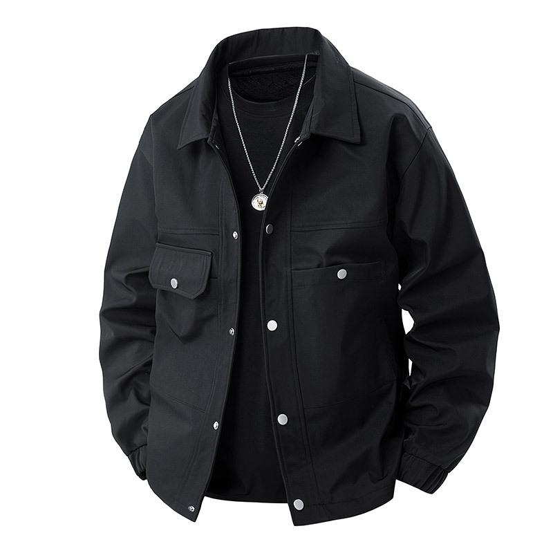 Weft Men's Yellow Spring New Flight Suits For Couples Versatile Solid Color Baseball Suit Jacket Loose Casual Jacket Cm