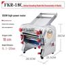 Junxi Electric Dough Roller: Stainless Steel Automatic Noodle Maker for Home and Commercial Use