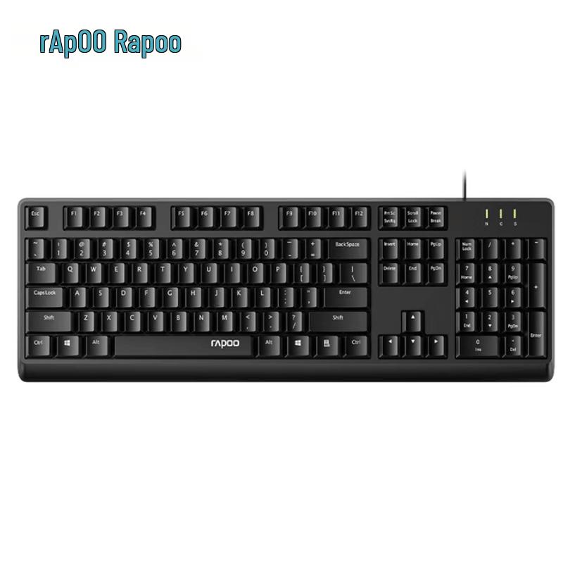 

Rapoo NK1500 Quiet Slim Wired Office Keyboard