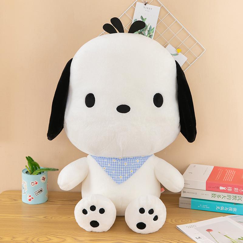 Pochacco Plush Toy With Short Pile Fabric For Girls Sleep Pillow Gift