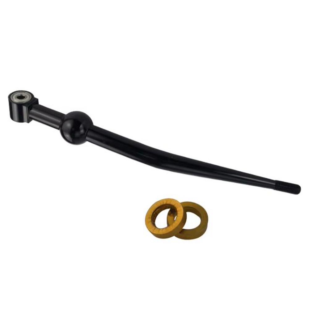 

Универсальный алюминиевый одноходовой короткоходный рычаг переключения передач Quick Shift Short Shifter для Honda Civic 88-00 Acura Integra 90-01 чёрный