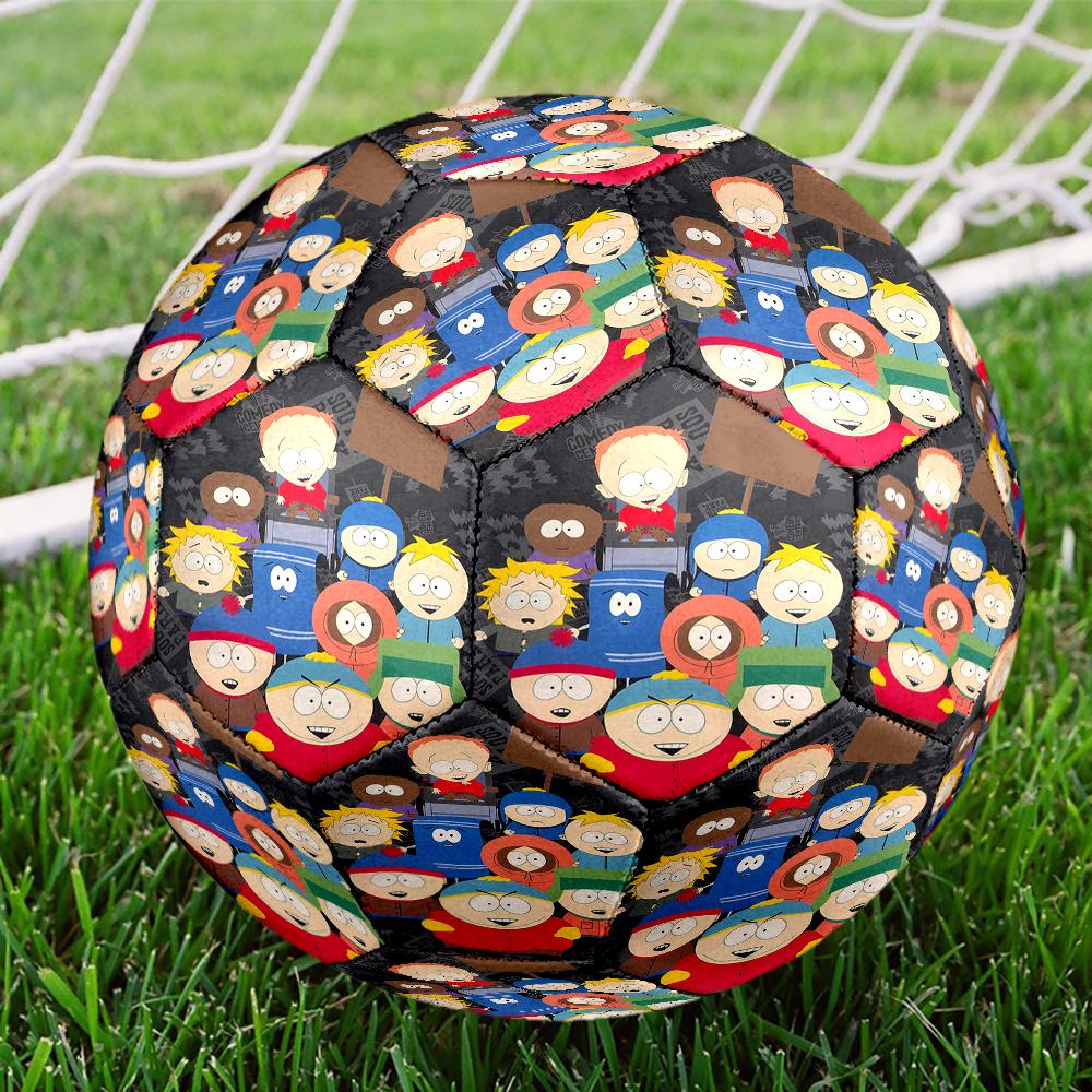 South Park Theme Size 5 Soccer Ball, Suitable for Both Indoor and Outdoor Matches, a Gift Suitable for Everyone.