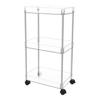 Slim Transparent Multi-layer Storage Cart