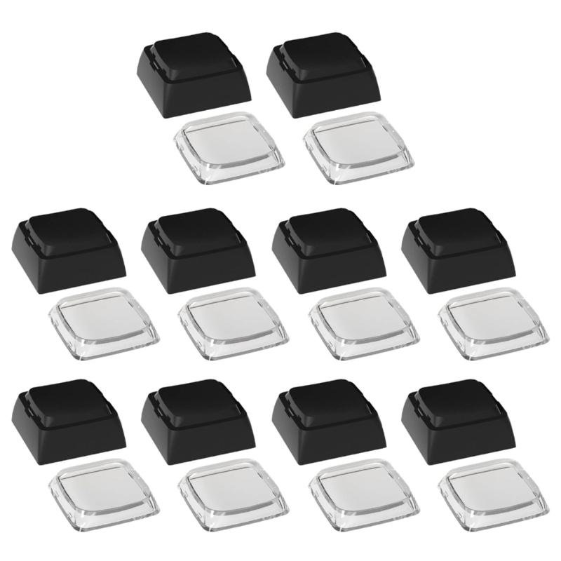 

10Pcs PC Blank DIY Keycap Mechanical Keyboards 1U XDA Profile No Print Keycap Set for MX Switches