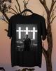Rare Collection Crosses Band Cotton Black All Size Men T-Shirt Unisex T-Shirt