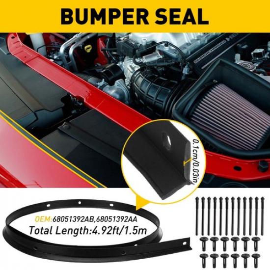 Уплотнитель и заклепки капота и переднего бампера для Dodge Challenger 2008-21