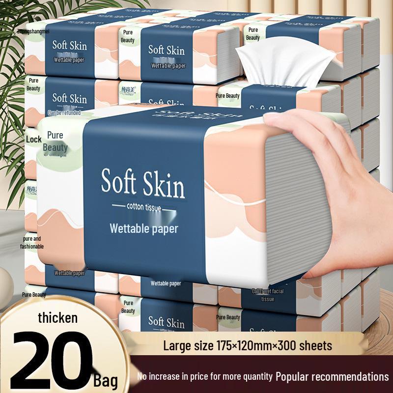 Affordable Household Tissue Variety Pack: Tissues, Napkins, Toilet Paper, Hand Towels, Facial Tissues