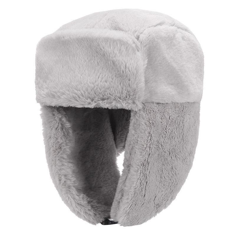Unisexová zimní čepice s ochranou uší z umělé kožešiny - Větruodolná a hřejivá pro cyklistiku a cestování
