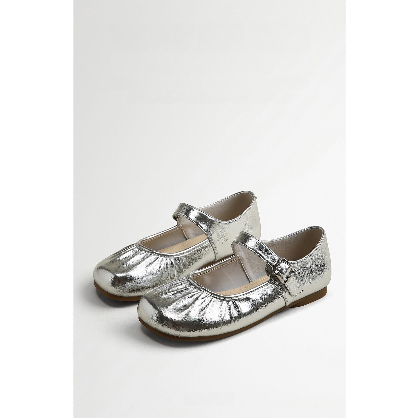 

Версия из мягкой кожи~ Женские туфли Мэри Джейн 2025 осень новая популярная французская модная темпераментная одинарная обувь с юбками 35