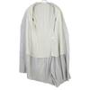 Y's YS-J06-302 Gray Linen Peak Lapel Coat Coat 1 grayUsed