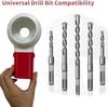 Drill Dust Collector Box 3D Printed Drill Dust Collection Mess-Free Wall Drilling Compatible with Most Drill Bits