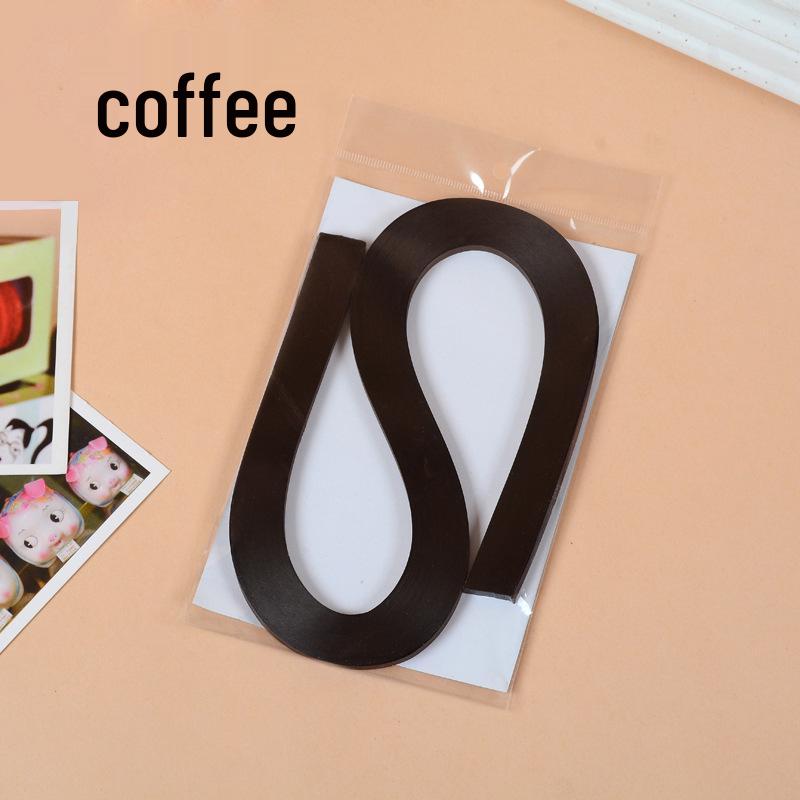 10mm Wide Monochromatic Quilling Strips - 120 Handcrafted Paper Strips, 53cm Long for Quilling Art