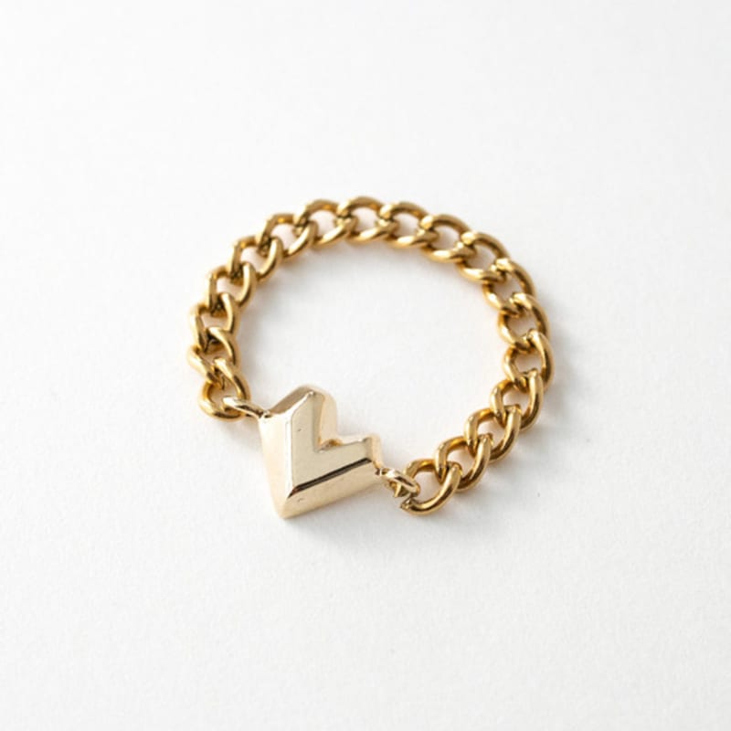 MERRYMOTIVE Hässliches Herz mit Kettenglied