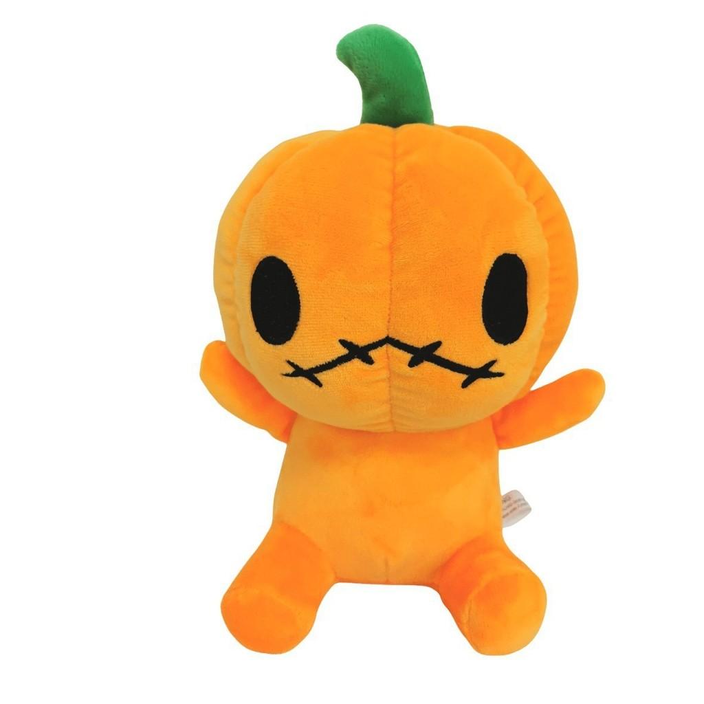 Halloween Pumpkin Plush Toy With Soft Short Plush For Holiday Decor Gift