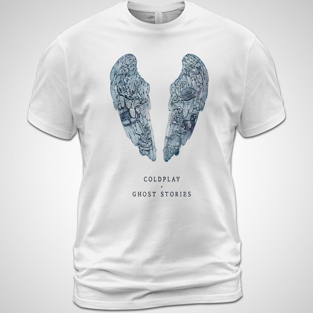 Cotton Unisex T-shirt Ghost Stories Coldplay Tee Jonny Buckland Chris Martin Unisex T-Shirt XXXXL