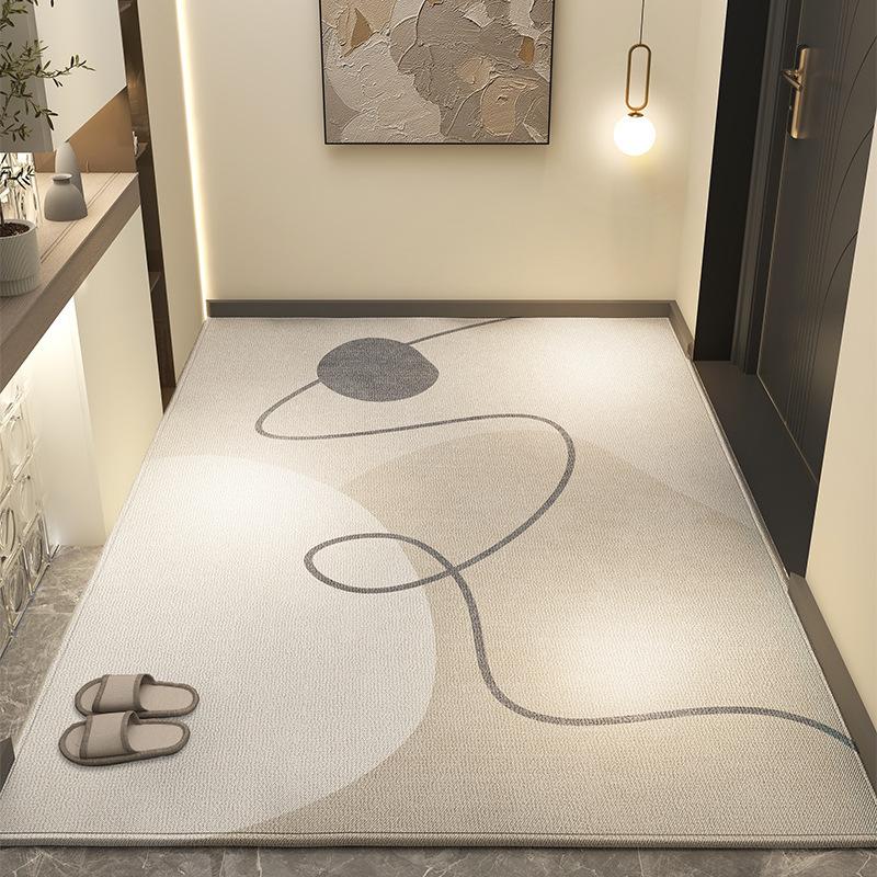 

Напольный коврик Придверный ковер Нескользящий Домашний Дверной коврик Стильный Роскошный Отделка Подрезаемый Внутренний Приветственный коврик 120 x 140cm