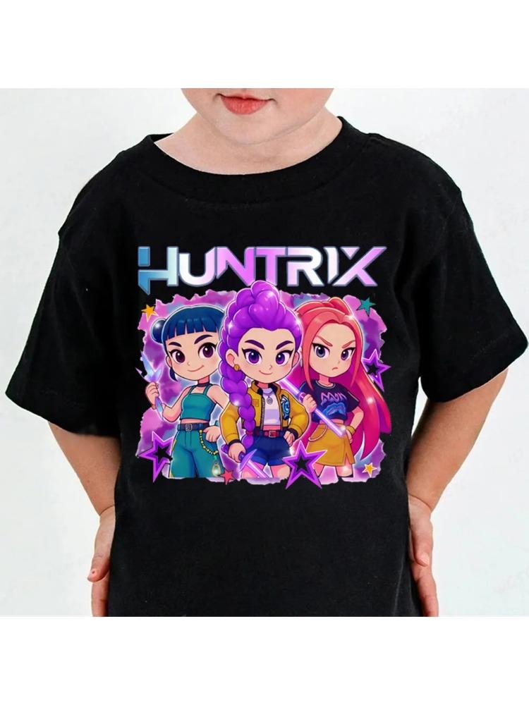 2026 Film Caldo MIRA Stampa Cartone Animato T-shirt per Bambine e Bambini - Moda Casual per Neonati Stampa Manica Corta Top Regalo