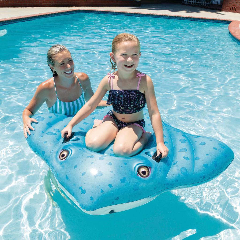Intex Stingray Ride-On, Retracted Size: 1.85m x 1.45m (57576NP)