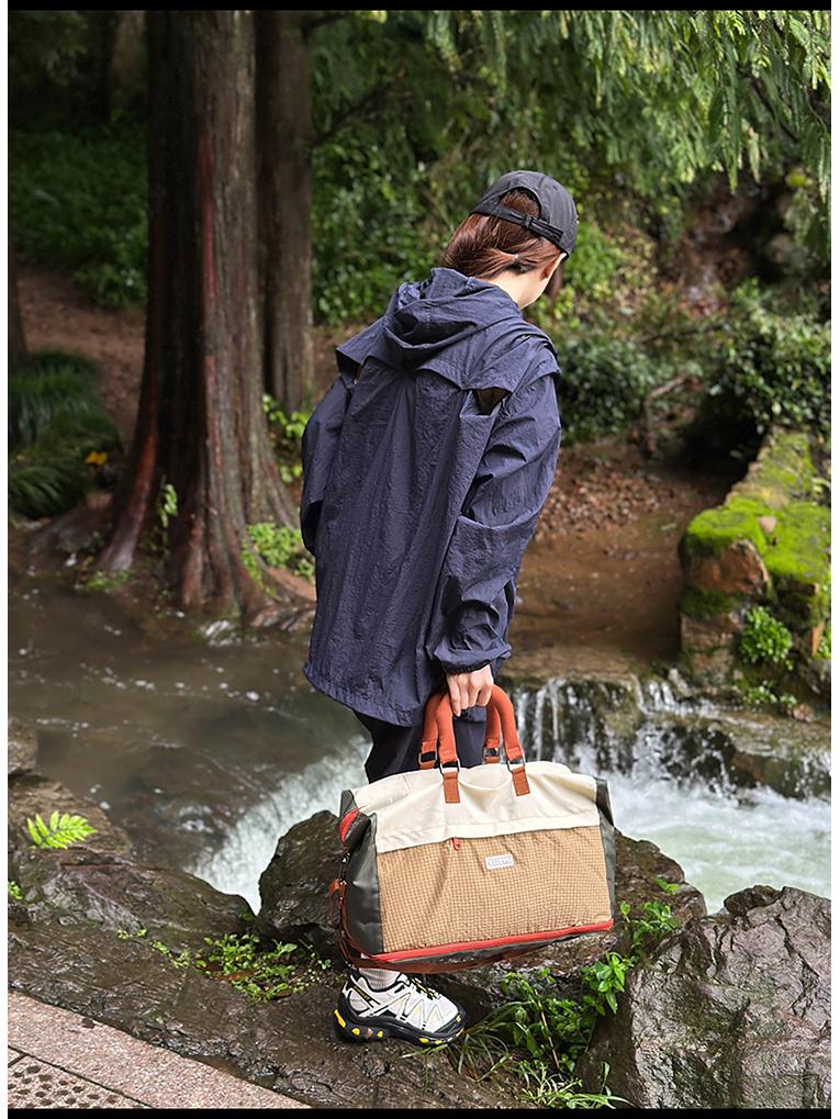 Erweiterbare Leichte Reisetasche mit Nass-/Trocken-Trennung & Großem Fassungsvermögen - Faltbare Sport-, Fitness- & Yogatasche