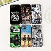 Cover for Xiaomi Poco C75 C65 C85 X7 X6 M8 F7 F8 Ultra F6 Pro Casing Phone Case Levi Cartoon Attack On Titan Eren Jaeger