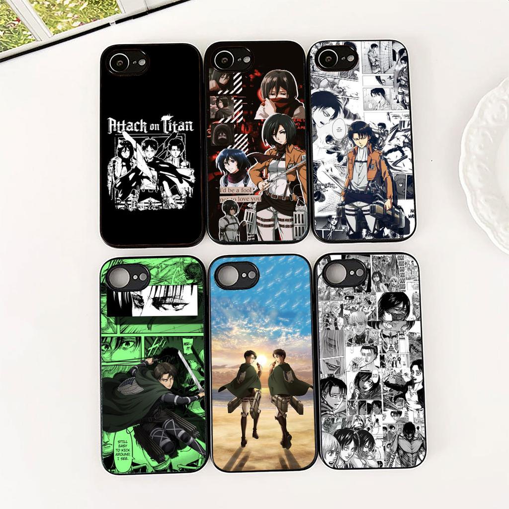 Cover for Xiaomi Poco C75 C65 C85 X7 X6 M8 F7 F8 Ultra F6 Pro Casing Phone Case Levi Cartoon Attack On Titan Eren Jaeger
