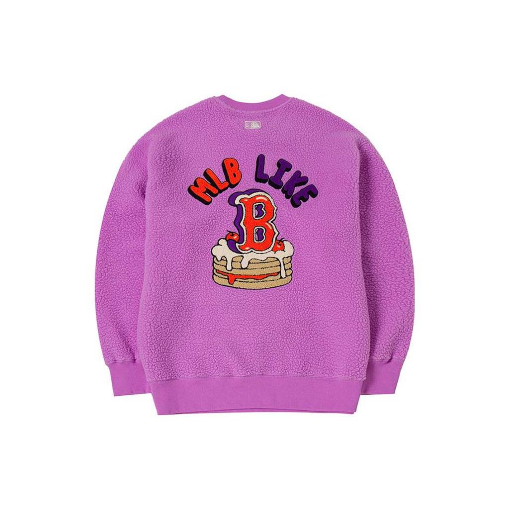 New MLB Sweatshirt Unisex Taro Purple 3AMTL0326-43LDL