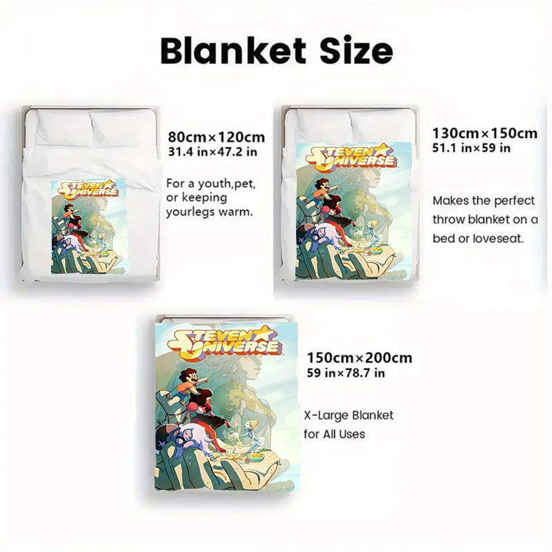 Gazing into the future from a giant's palm 2D Flat Pattern Flannel Blanket High quality All Seasons Warmth and Comfort Perfect for Christmas Gifts.