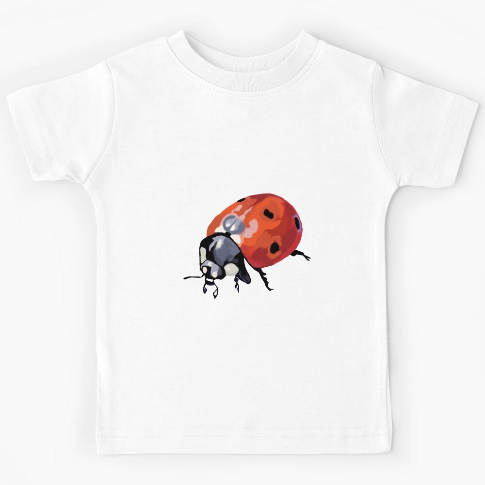 Red Ladybug Kids T-Shirt 130