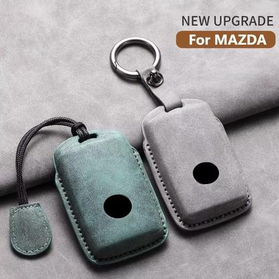 Fit For Mazda 3 6 Axela Cx5 Cx-30 Cx-50 Cx70 Cx-9 Cx90 Mx-5 Cx60 Auto Intelligent Smart Key Fob Cover Case Housing Protector Garnish Auto