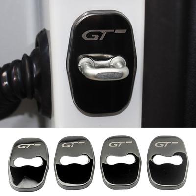 4PCS Car Door Lock Cover Protect Buckle Cover Latch Stop Anti Rust Car Accessories for Peugeot 308 408 5008 3008 207 for Citroen