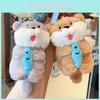 Adorable Plush Otter Keychain Featuring Cute Fish Design Perfect For Gifts And Accessories