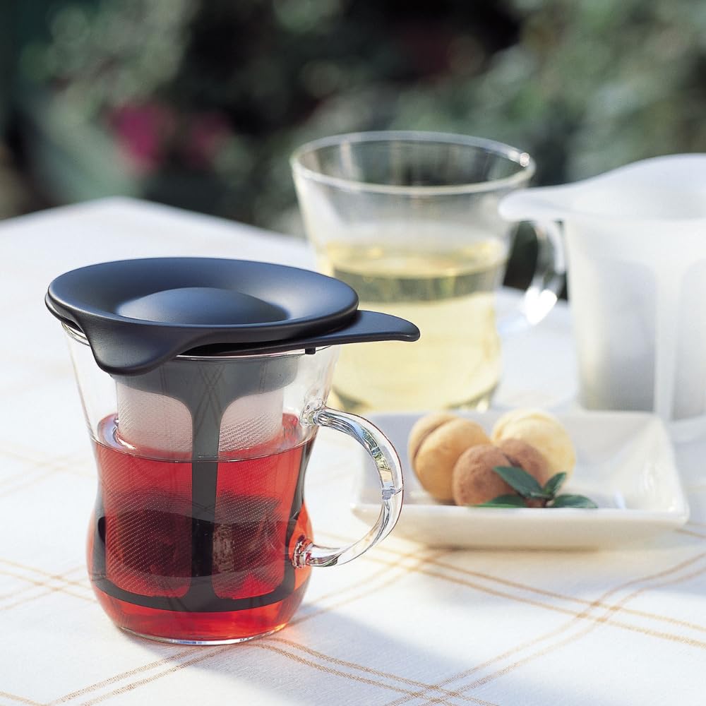 Hario One Cup Tea Maker 200ml Black OTM-1B