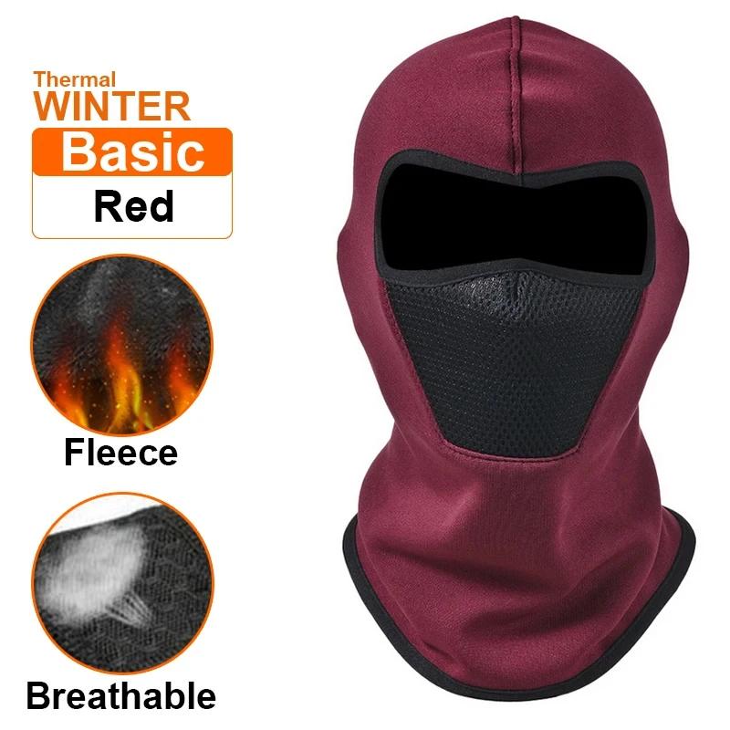 Winter Motorcycle Balaclava Full Face Mask Warm Outdoor Sports Cycling Ski Fishing Hunting Windproof Fleece Scarf Cap Bandana
