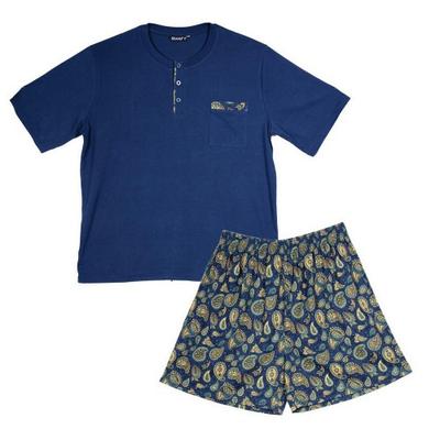 Keanu Men's Henley Short Pyjama Set