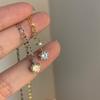 Retro Korean Style Rhinestone Clavicle Necklace for Women - Trendy, Simple, & Fashionable Jewelry