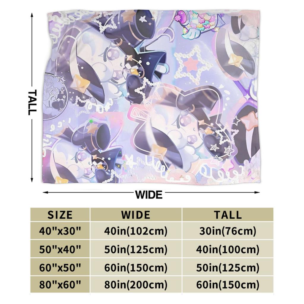 Super Warm Blanket Camping Cookie Run Kingdom Game Throw Blanket Flannel Bedspread For Bedroom Comfortable Sofa Bed Cover