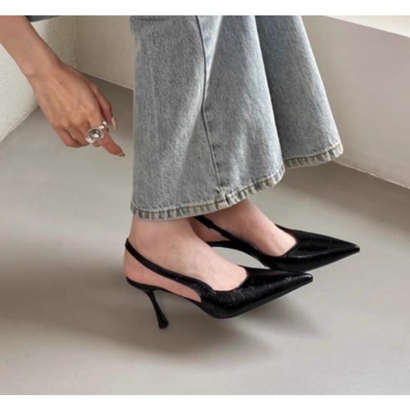 

Мода Весна и Осень Новый Стиль Модный Удобный Элегантный и Универсальный Стиль Высокие Каблуки и Каблуки-Шпильки Zapatos Mujer 39