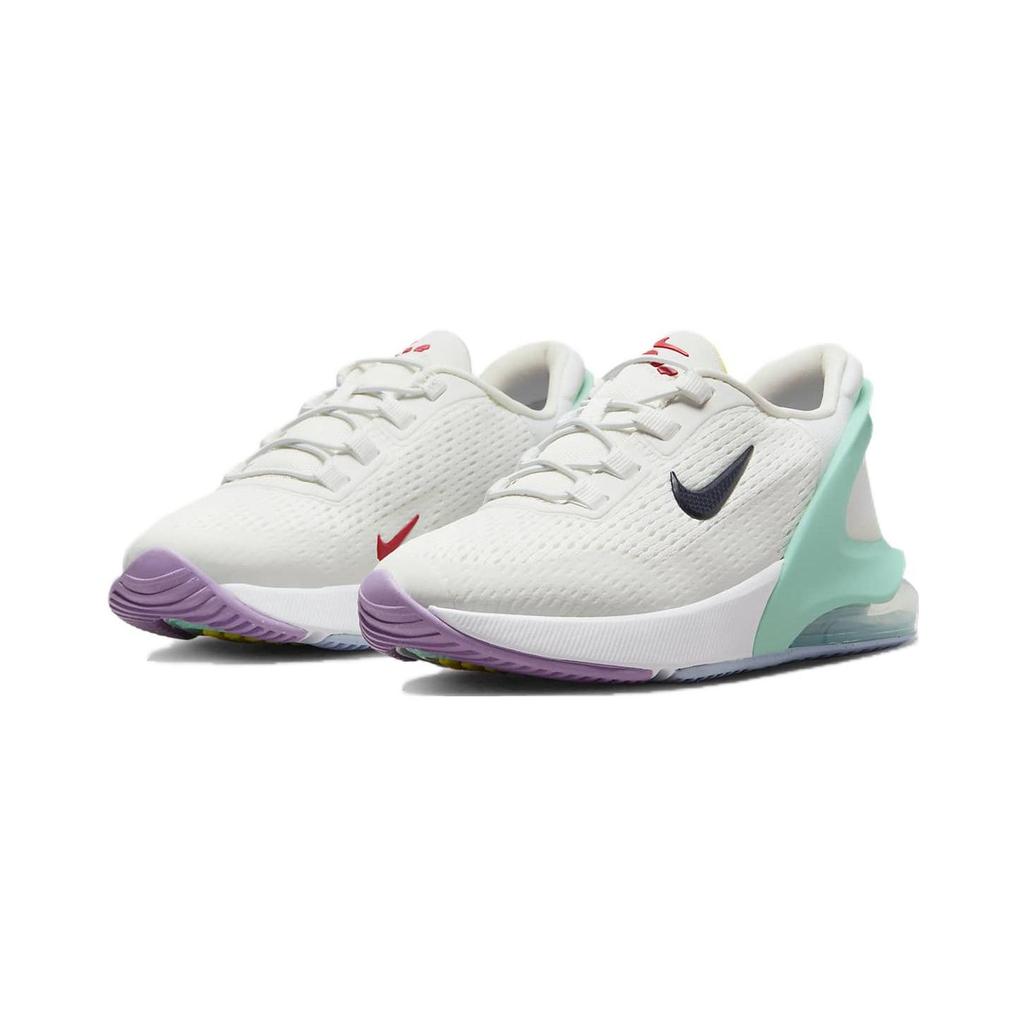 Nike Air Max 270 Go Durable Low-Top Kids Casual Shoes Kids Sneaker White Blue Purple DV1969-105