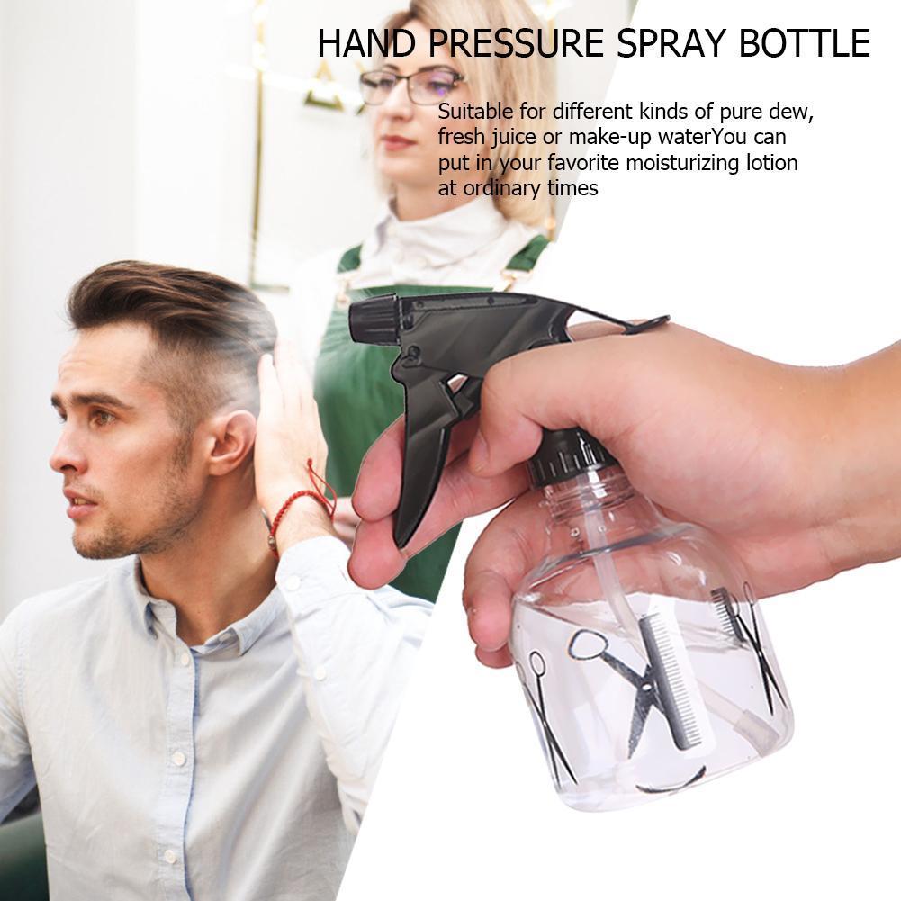 

250ml Spray Bottle Ultra Fine Trigger Water Mist Sprayer Plastic Water Sprayer Refillable for Hairstyling Cleaning Salons Plants China Mainland