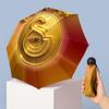 Galatasaray FC Mini 5 Fold Pocket Umbrella Compact Lightweight Anti UV Rain Sun Protection Umbrella Portable Travel Umbrella